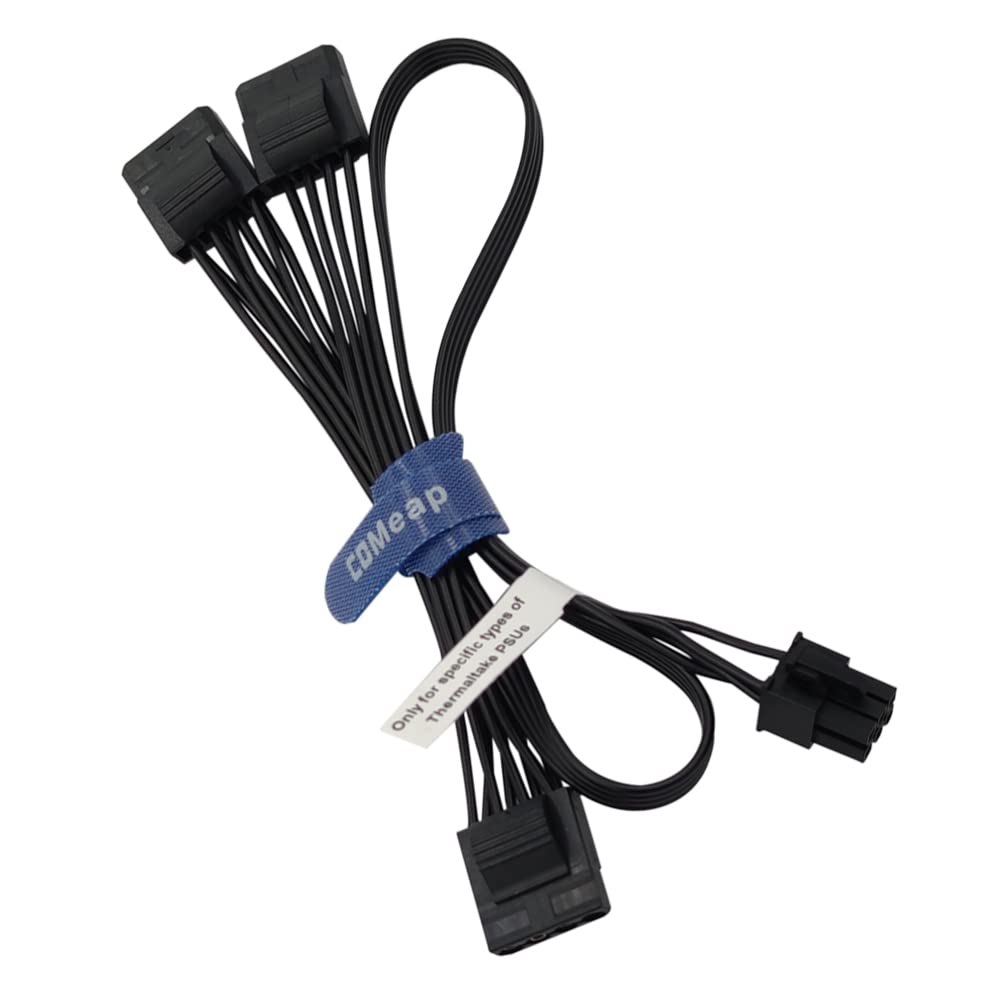 6パック 電源ケーブル Amazon.co.jp: COMeap 6ピン - 3X 4ピン Molex HDD 電源アダプター